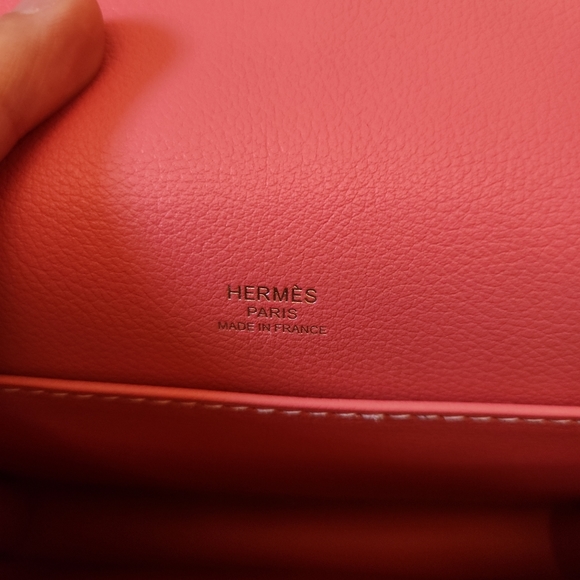 Hermes pink roulis crossbody bag - Picture 7 of 7